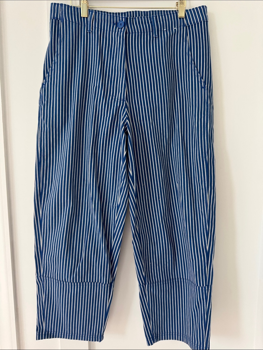 Free People Seasalt Cornwall Painted Forms Trousers pants Size 8 - Picture 2 of 11